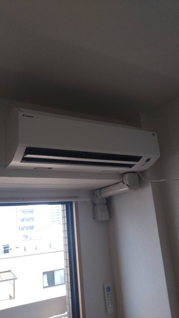 室内機取替後
