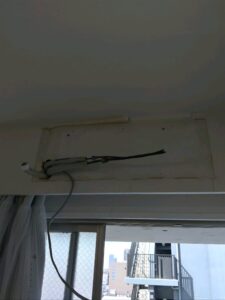 室内機取替中